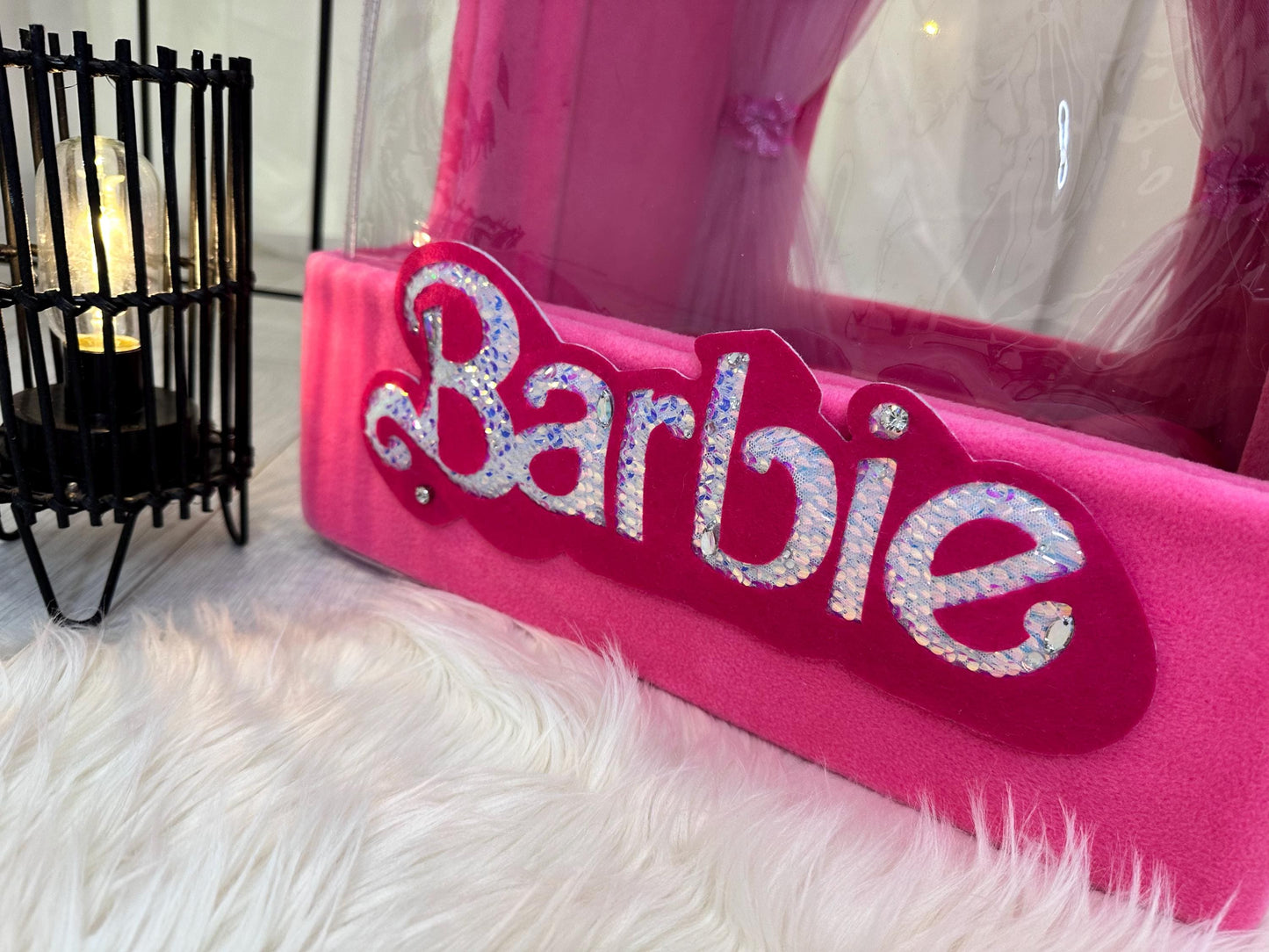 Barbie box cat house, Barbie Land doll house, Pink cat furniture, Big pet house, XXL cat house, Gift for pet, Small dog, Christmas gift idea